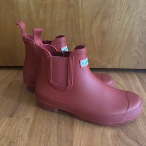 hunter chelsea rain boots